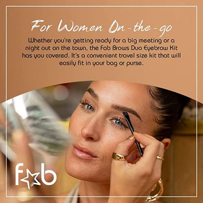 Duo Eyebrow Kit by FAB BROWS™