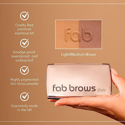 Duo Eyebrow Kit by FAB BROWS™